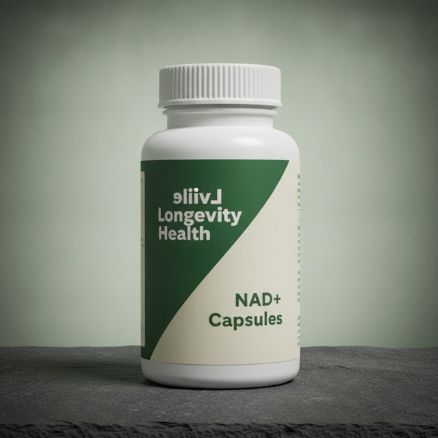 NAD+ Capsules bottle